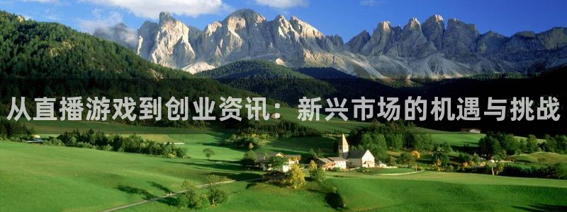 多彩娱乐app下载：从直播游戏到创业资讯：新兴市场的机遇与挑